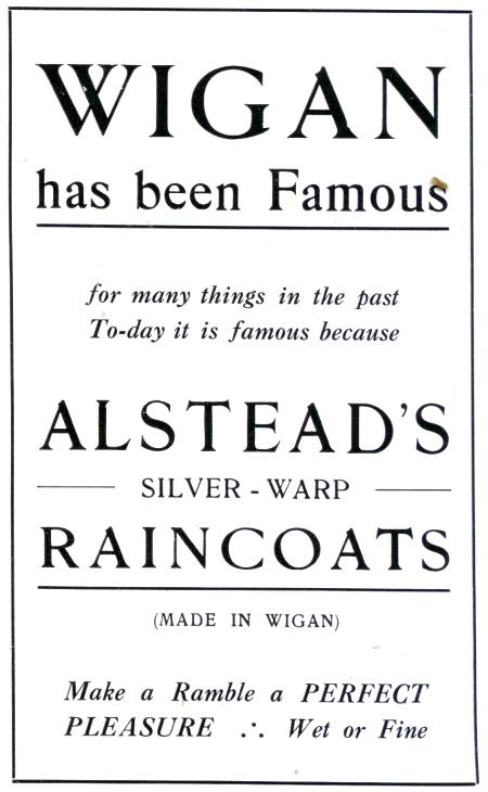 Alstead's advert from 1914
