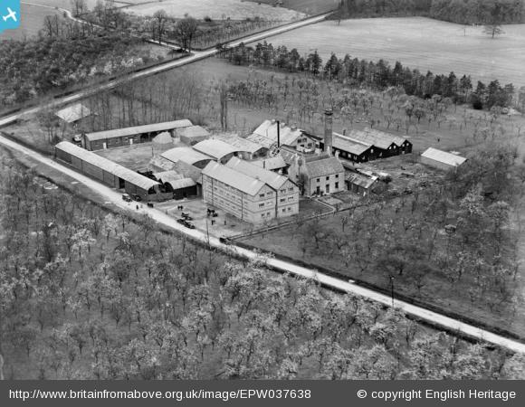 Naunton Field Jam Factory, Toddington, 1932 - Britain from Above