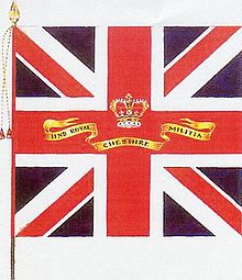 2nd Royal Cheshire Militia Royal Colours
