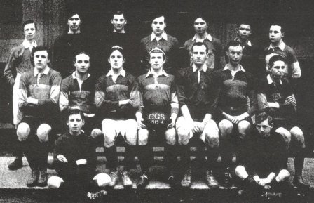 Cheltenham Grammar School Rugby 1913-1914